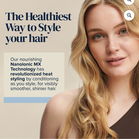 Bio Ionic Long Barrel Styler Curling Iron 1.25" with Variable Heat Setting - Picture 9 of 9